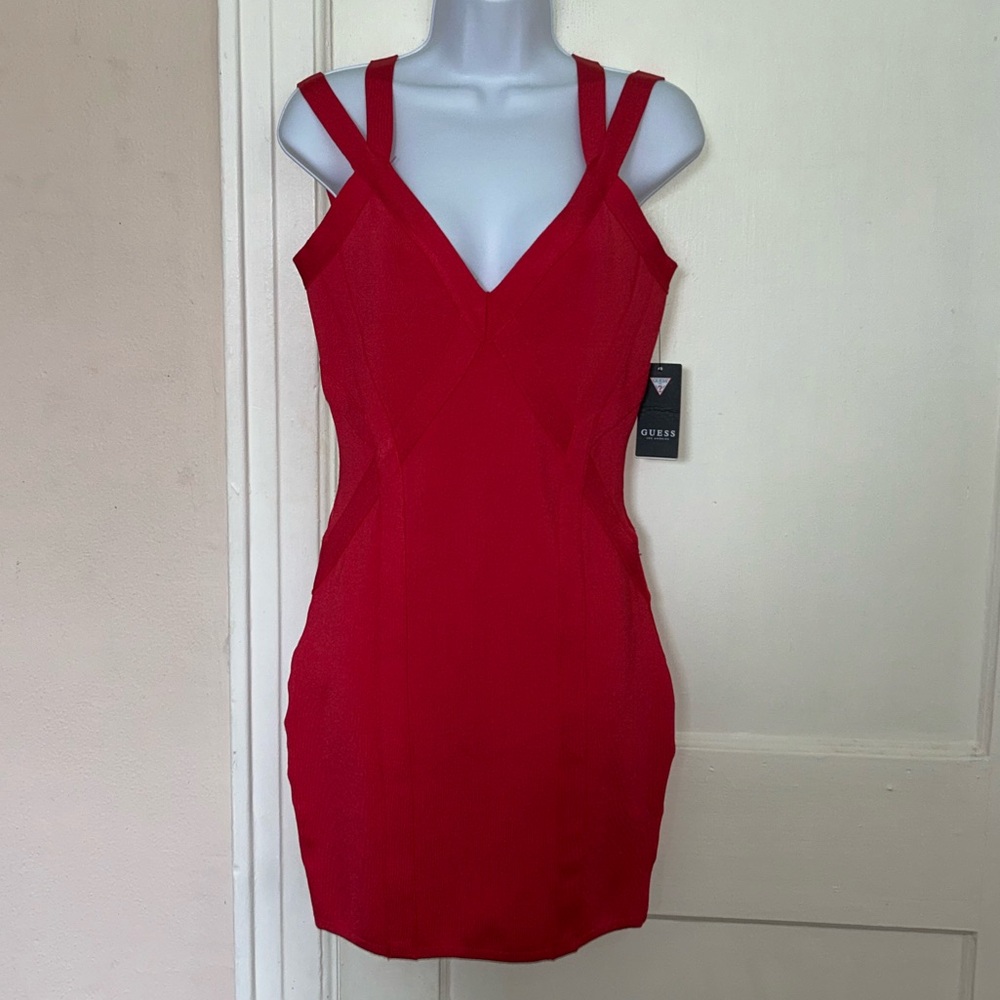 GUESS Multi Strap Club Mirage Dress